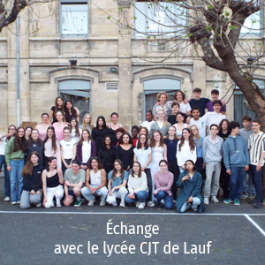 Échange avec l'Allemagne 2026