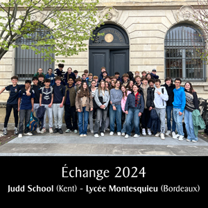 Echange avec Judd School 2024