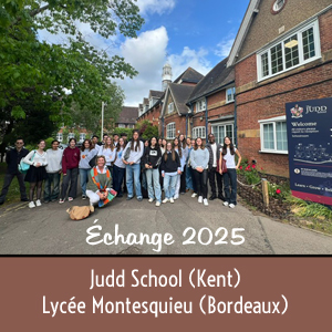 Échange avec Judd School 2025