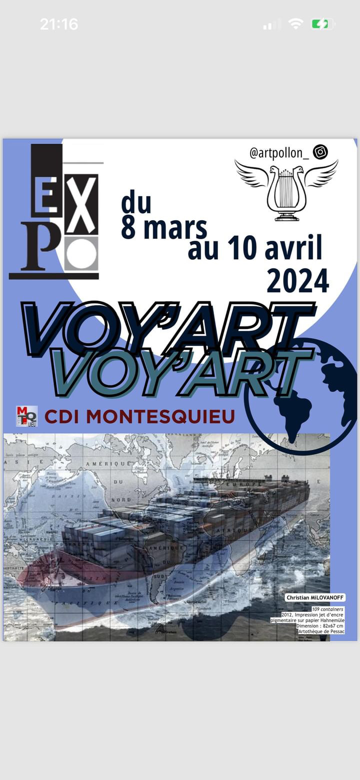 flyer expo Voyart