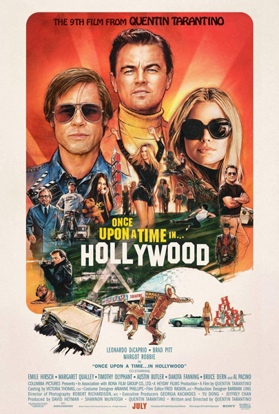 Once Upon a Time... In Hollywood affiche